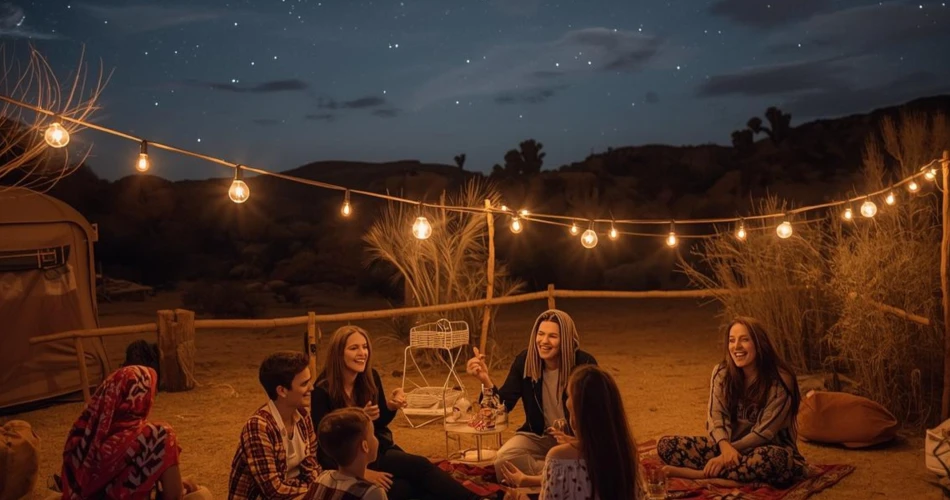 الحياة الليلية في تقاطع وادي الموت. أمسيات صحراوية فريدة لا يمكنك تفويتها